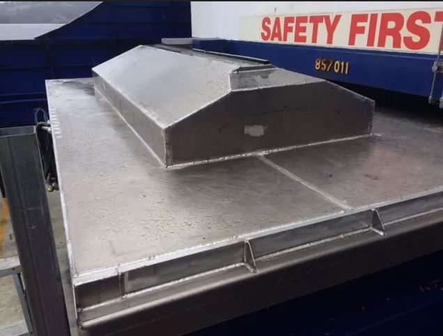 Large Hopper Feed Bin Cover